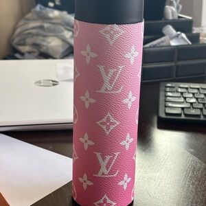 Louis Vuitton Pink Monogram Tumbler Mug